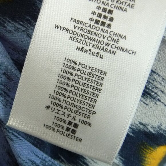 MICHAEL KORS SIZE LARGE CHEVRON MAXI SKIRT SLIT - Picture 8 of 8